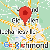 Map of Glen Allen, VA US